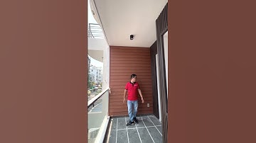 Cải tạo ban công bằng tấm ốp gỗ nhựa ngoài trời