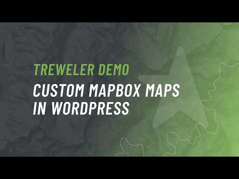 Treweler Demo – Custom Interactive Mapbox Maps in WordPress
