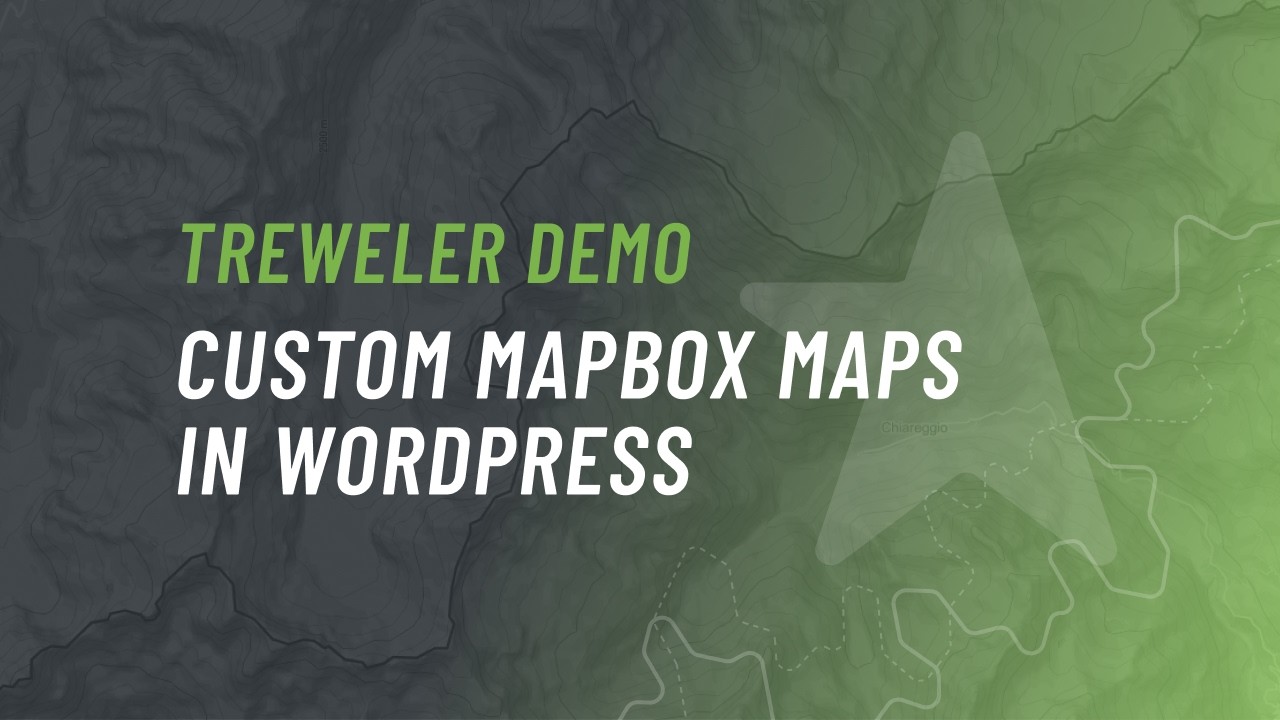 Treweler Demo – Custom Interactive Mapbox Maps in WordPress - YouTube