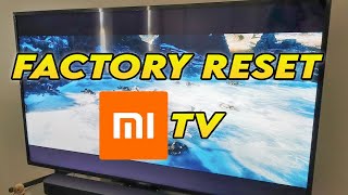 How to Factory Reset Xiaomi TV to Restore to Factory Settings