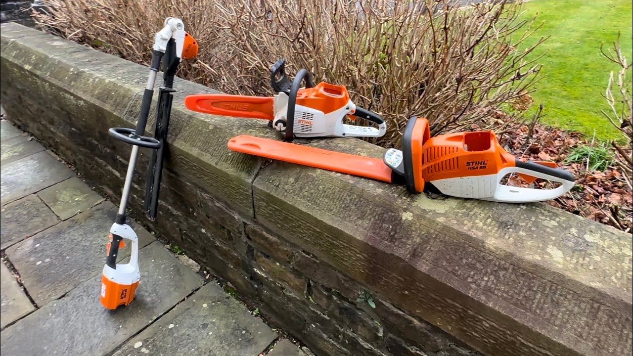 Stihl HLA 65 & HSA 66 コードレス トリマーのメンテナンス