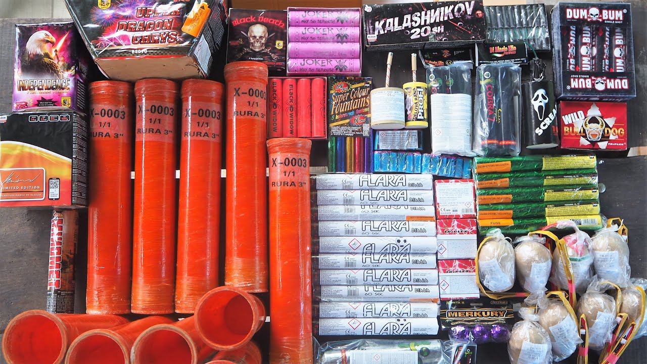 Déballage d'un colis pyro de 500€ !