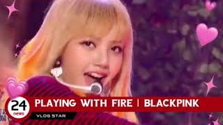 Blackpink - Playing With Fire Concert Effect Fanchant Live