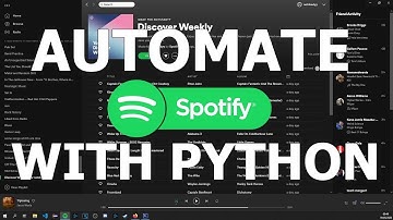 Automate Spotify with Python (Spotify API)