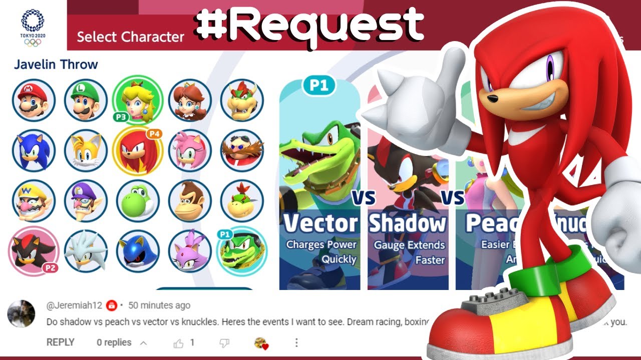 МАРИО И СОНИК НА ВЫСТАВКЕ TOKYO 2020 | Геймплей (4 игрока) | Вектор против Шэдоу против Пич проти...