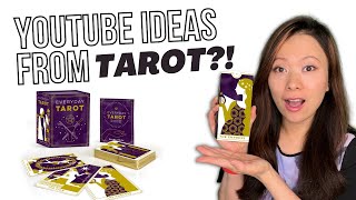 How to find youtube content ideas using Tarot Cards?! #youtubestrategy #biddytarot