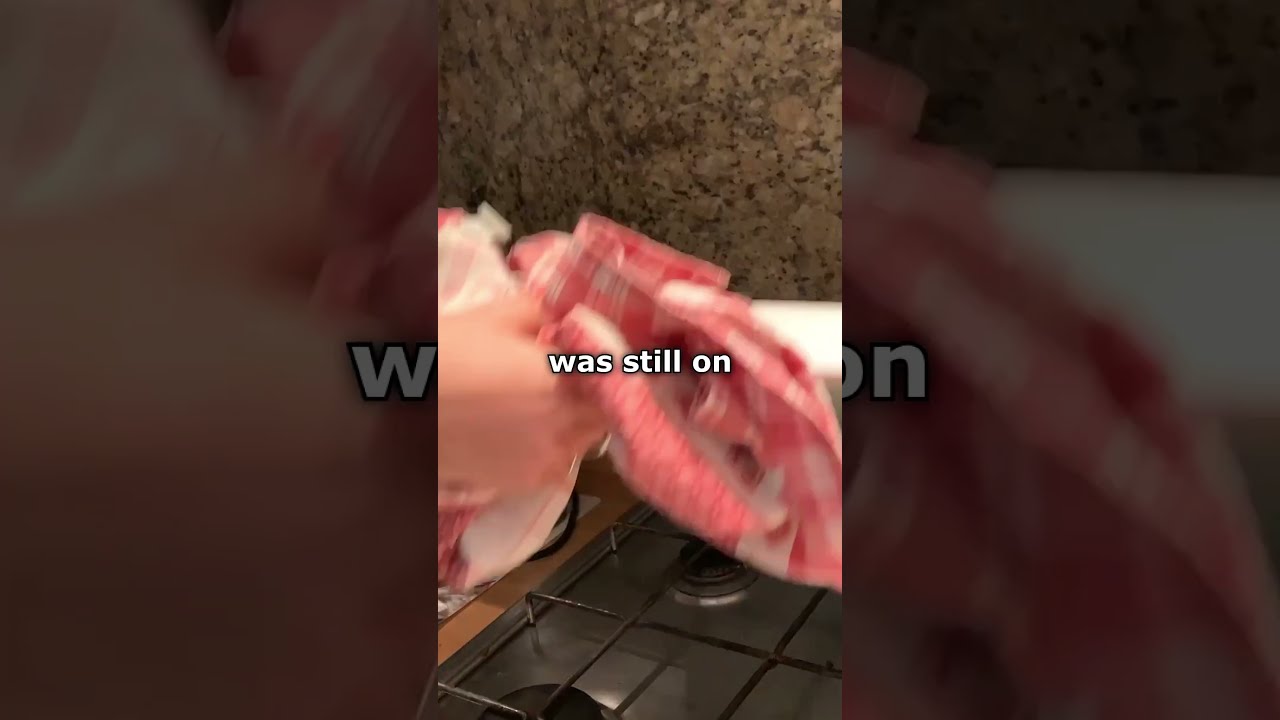 They Forgot To Turn Off The Stove