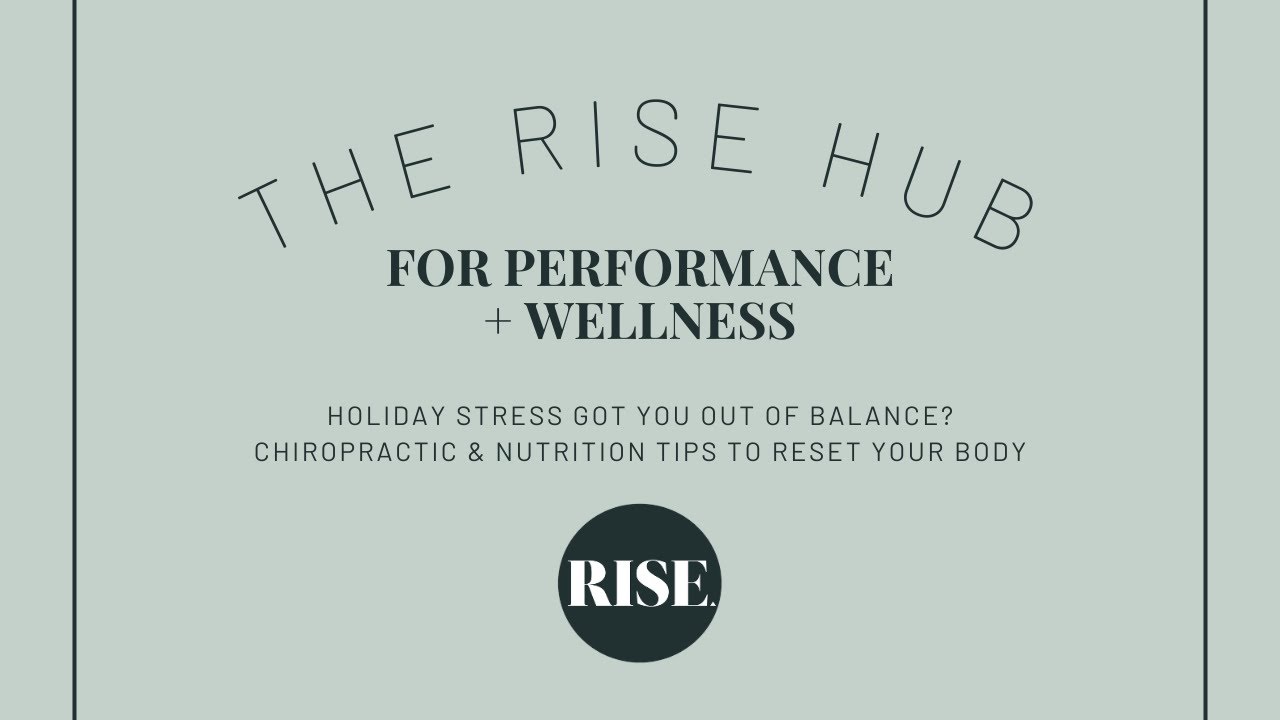 Holiday Stress Got You Out of Balance? Chiropractic & Nutrition Tips to Reset Your Body