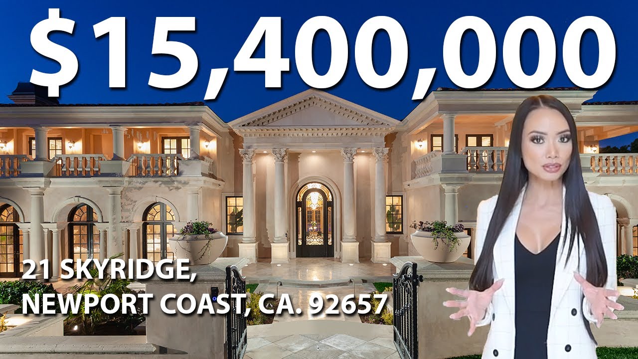 Lillian Realty 🏡 $20,000,000 | 21 SKYRIDGE | NEWPORT COAST, CALIFORNIA