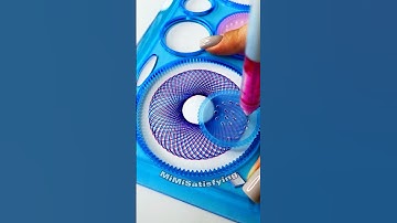 Spirograph #spirograph #satisfying #drawing #asmr #pattern #art #viral #fyp #shorts