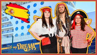 Disney CRUISE Vlog  SPAIN | Exploring Bilbao, PIRATE Night & FIREWORKS at Sea! Day 3