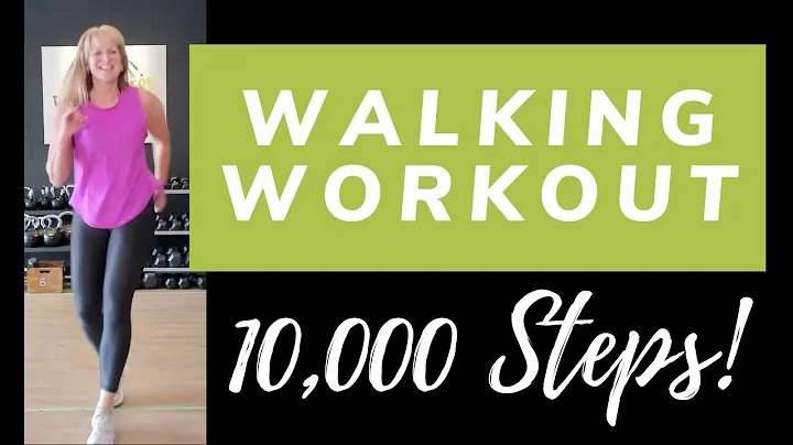 10000 Steps Walking Workout | Walk at Home with Ma...