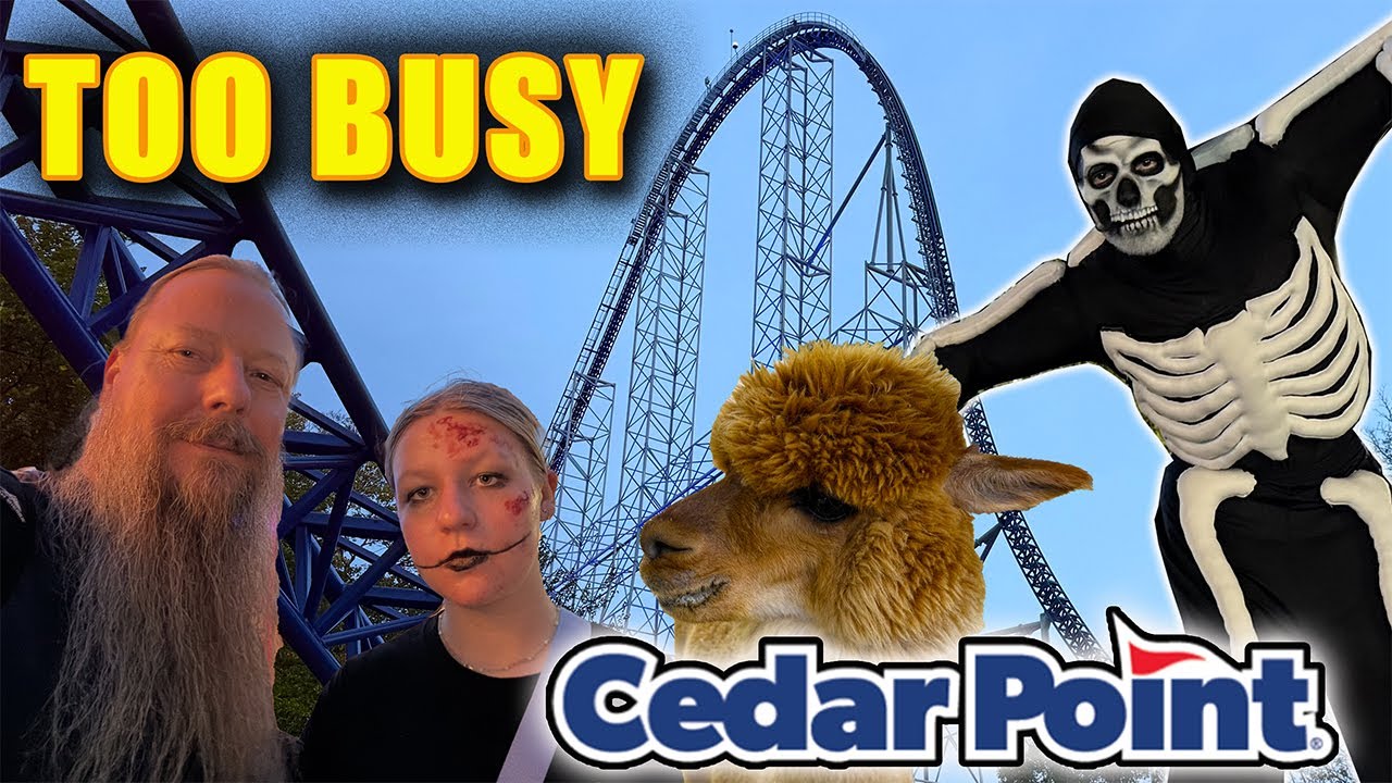 Самая оживленная суббота на Хэллоуин в истории Cedar Point!