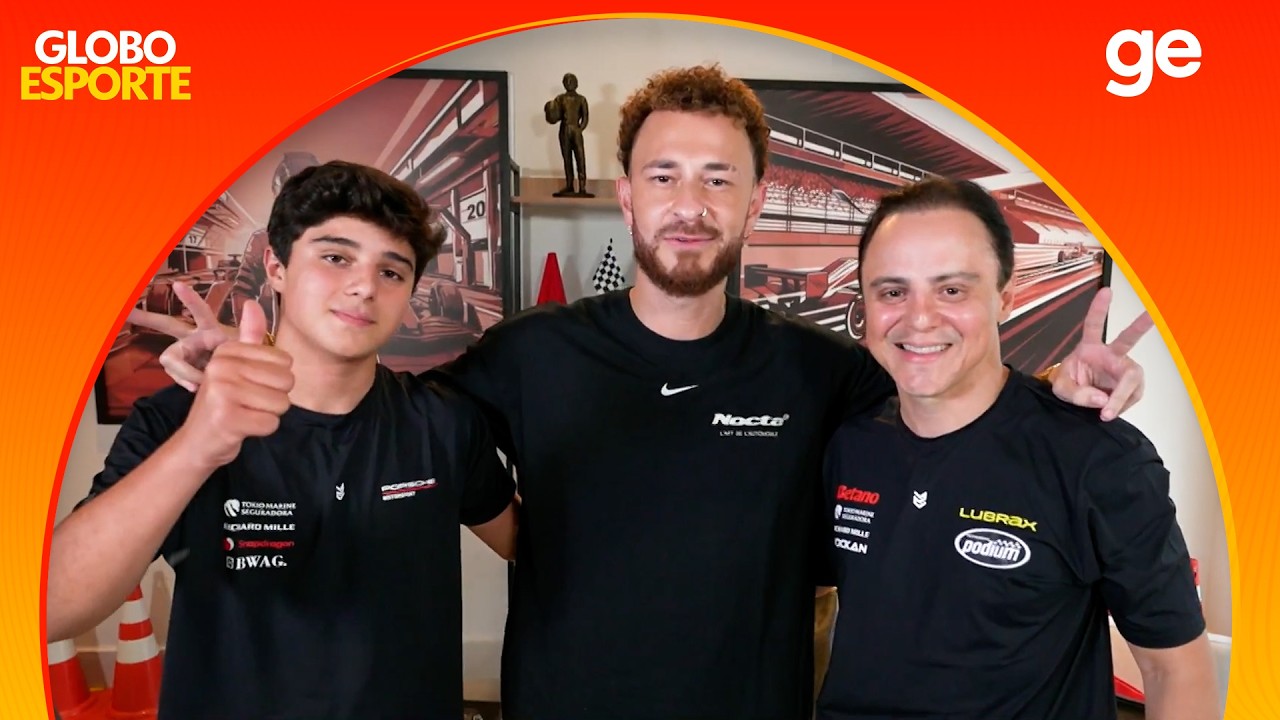 FELIPE MASSA E PIPO MASSA PARTICIAPM DO PAPO DE F1 COM FRED | GLOBO ESPORTE | ge.globo