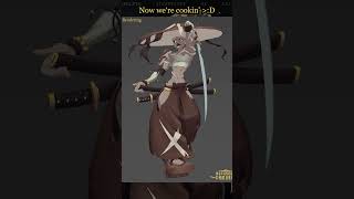 How I rendered the Mushroom Samurai 🍄⚔️