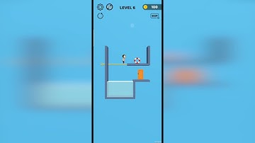 Pin Rescue Pull the Pin Game Level 6