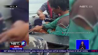 Download lagu Pesukan TNI AL Temukan Nelayan Korban Tsunami Terdampar di Laut - NET 12