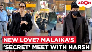 Malaika Arora Sparks Dating Rumours With Harsh Mehta Walk Apart But Leave The Airport In Same Car