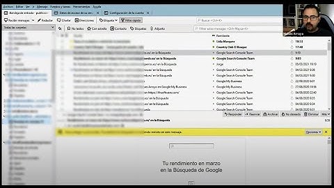 Cómo configurar un correo electrónico en el gestor thunderbird