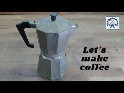 Italian Moka Espresso Pot - Coffee Maker | Restoration