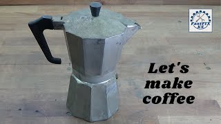 Italian Moka Espresso Pot - Coffee Maker | Restoration