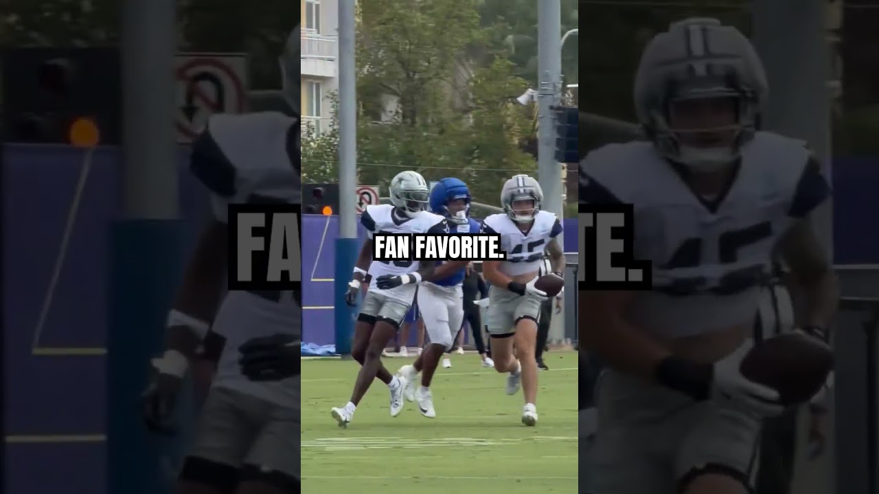 WATCH: The #DallasCowboys Surprise Star at LB…