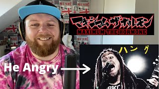 WHY'S HE PICKING HIS NOSE?! | Metalhead reacts to Maximum The Hormone Hungry Pride | Reaction Video