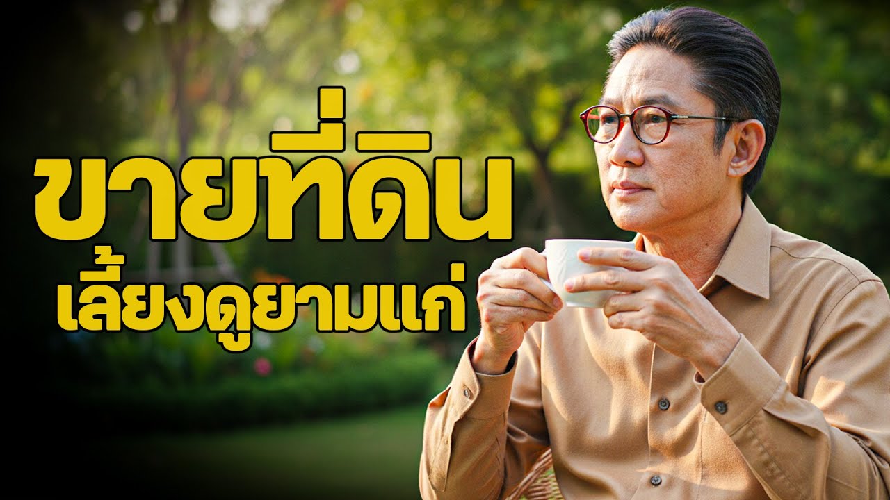 ฟังแล้วสะเทือนใจ  ขายที่ดินเพื่อเลี้ยงตัวในบั้นปลายชีวิต