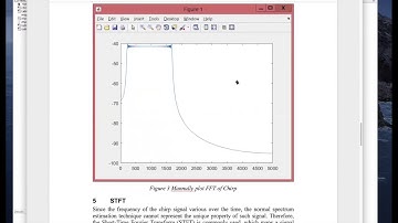DIG5111 DSP Tutorial Chirp signal, FFT, STFT