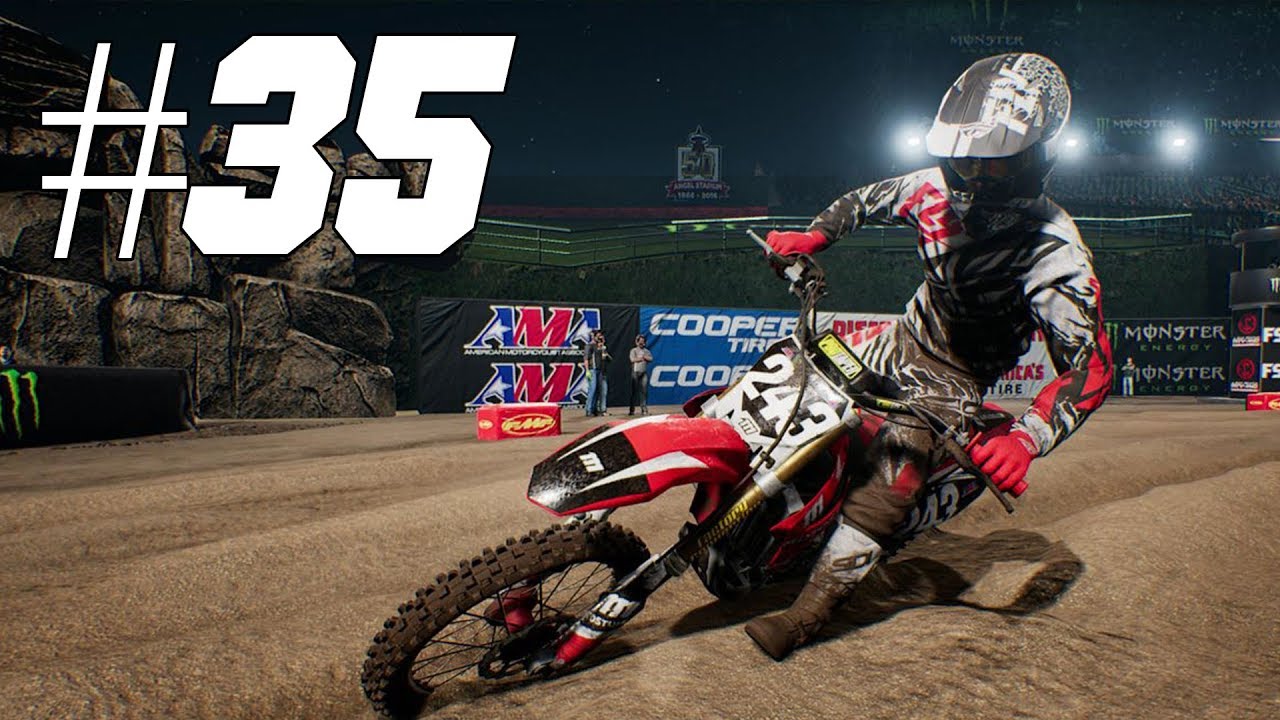 [35] Monster Energy Supercross: The Video Game - Career Mode Walkthrough (No Commentary)