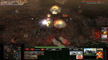 C&C Generals Contra 009 Tank general vs Flame general[Hard](12)