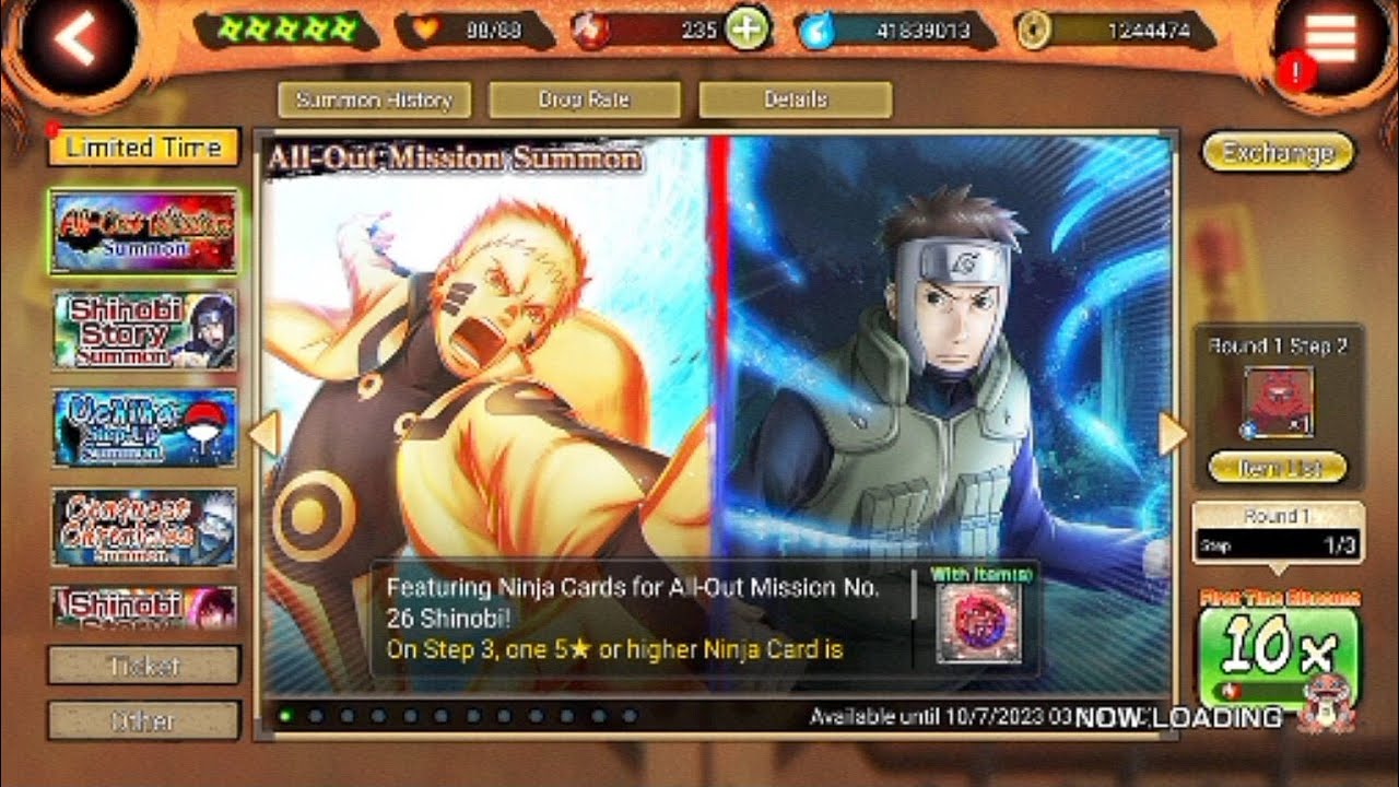 Summon All Out Mission Banner!! First Time Discount - NxB NV