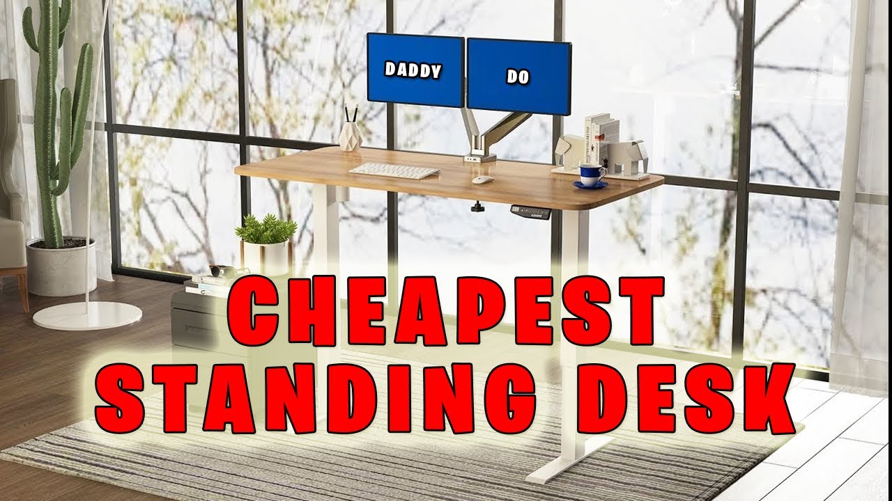 Cheapest DIY Electric Standing Desk For Under £180 Flexispot EC1