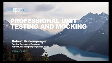 Unit tesztelés alapok (Részlet a Unit tesztelés és mock-olás c. tréningből)