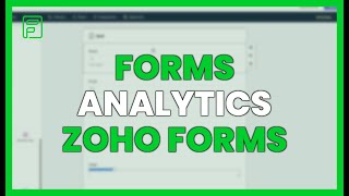 FORMS ANALYTICS with ZOHO FORMS: Measure your RESULTS