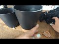 FaithLand 2-Pack 8 Inch Planter Pots for Indoor Outdoor Plants, Self Watering Flower Pots with Deep
