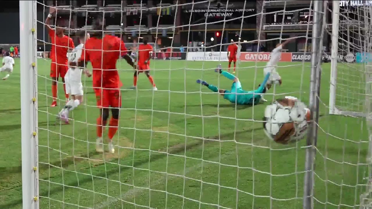 Eric Calvillo with a Goal vs. Charleston Battery