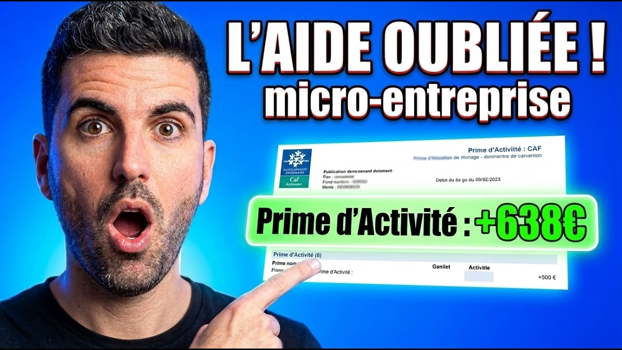 Obtenir la Prime d'Activité en Micro Entreprise : l'erreur sur 1 case qui coûte des centaines d'€