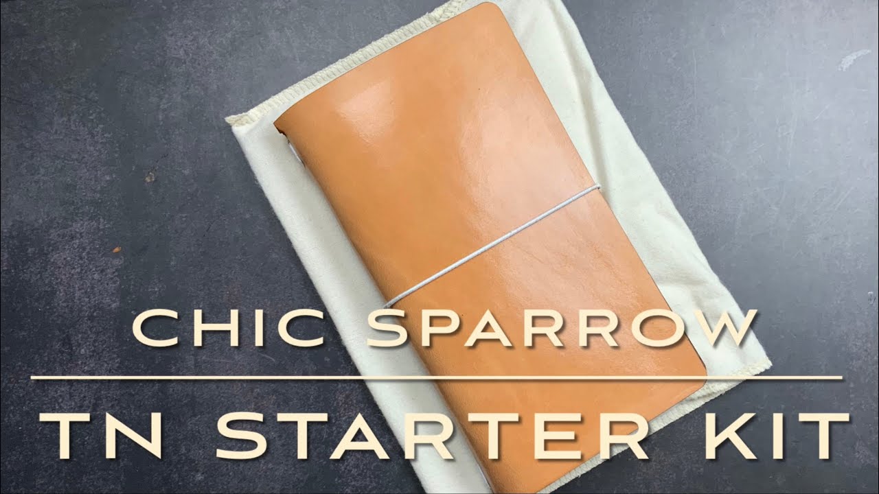 Chic Sparrow Travelers Notebook Starter Kit Unboxing | Austen Emma