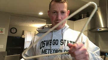 Bending water with static electricity