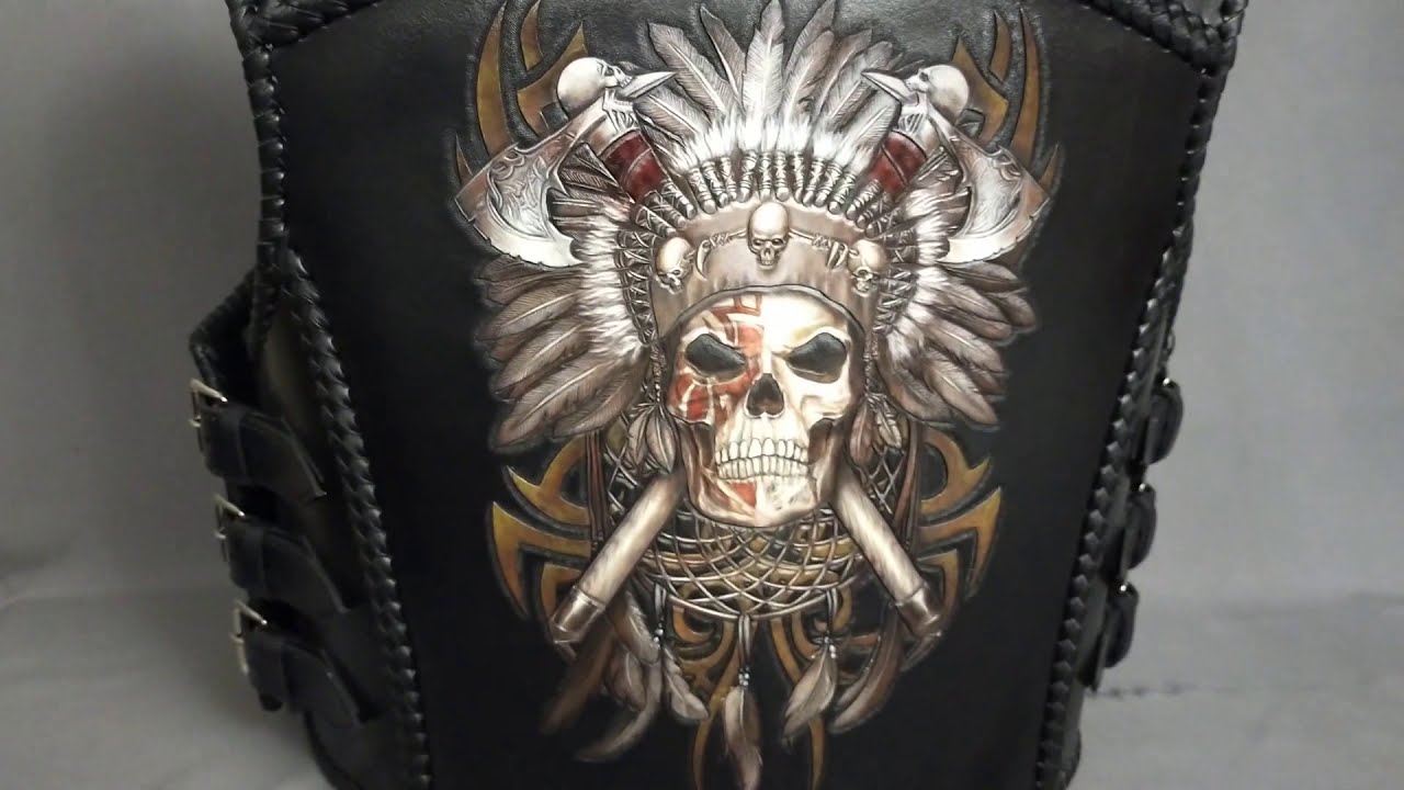 Жилет "Indian" от Leather Studio Art Union
