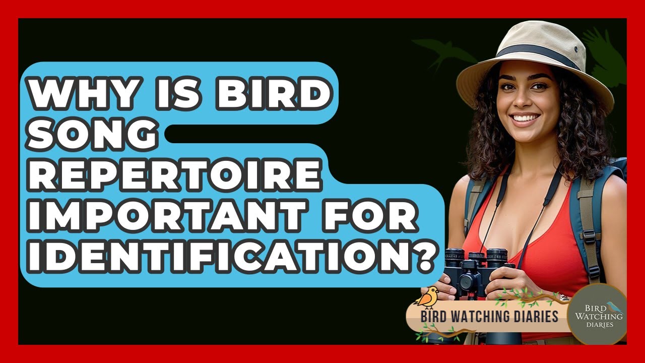 Why Is Bird Song Repertoire Important For Identification? - Bird Watching Diaries