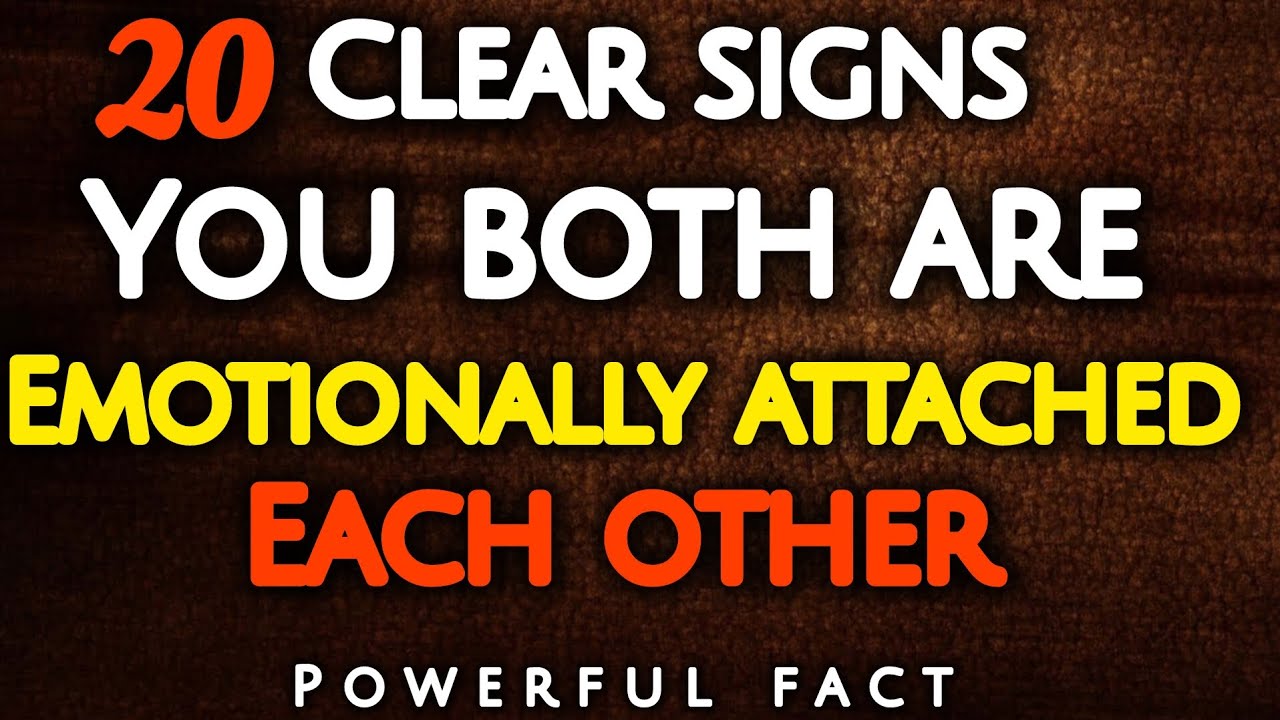 20 явных признаков того, что вы оба эмоционально привязаны друг к другу! Психологический факт о л...