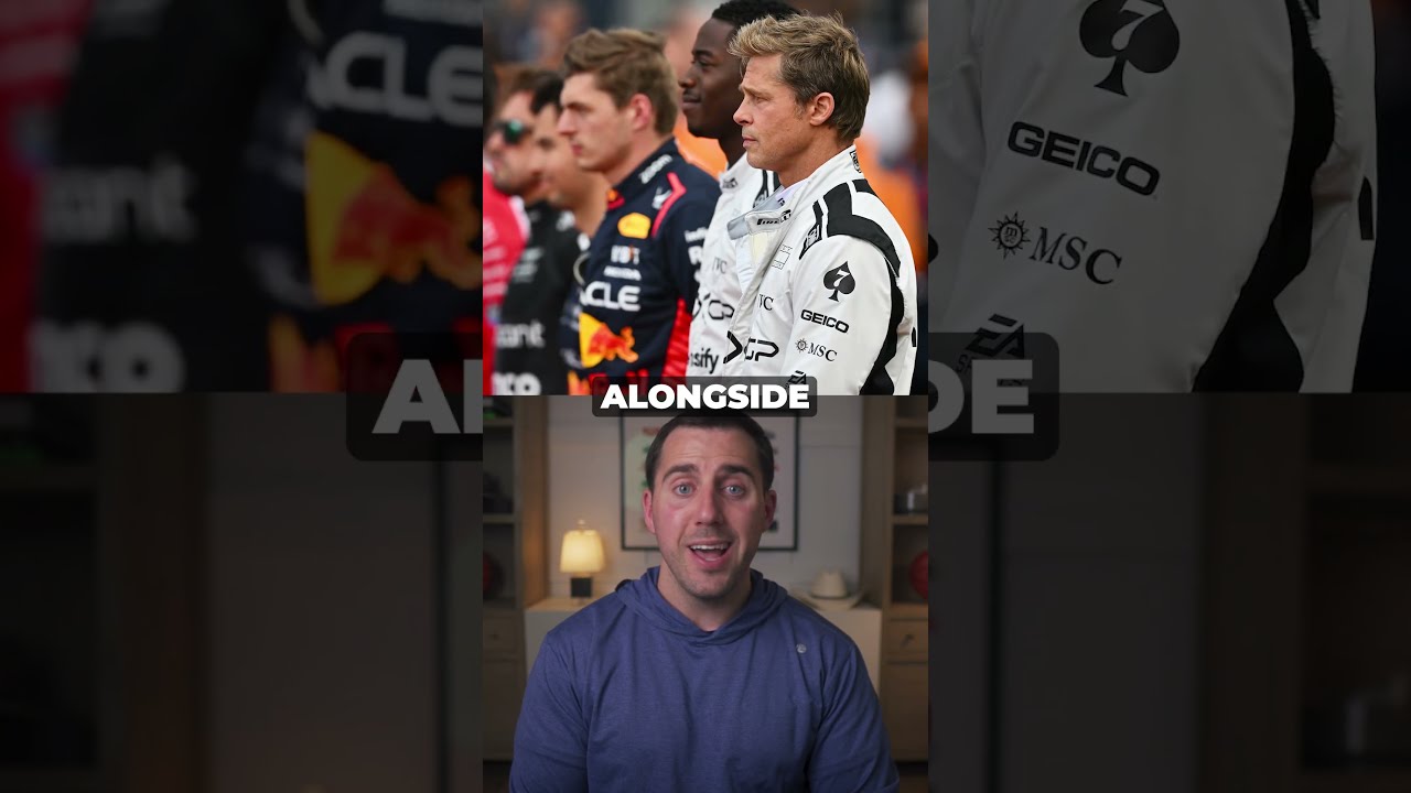 The F1 Movie Filmed At REAL Races 