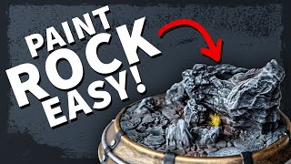 Painting Rock Terrain  Learn How to Paint Realistic Rocks