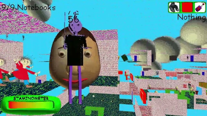 Bye Baldi  Baldi Basics Classic Remastered - Party Style Ending (attacked  glitch) [Official] 