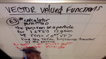 APBC: Vector Valued Functions (VVF) (E3)