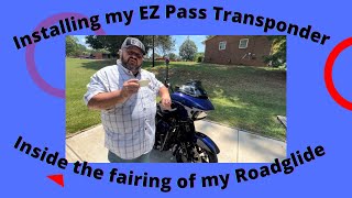 Installing my EZ Pass Transponder