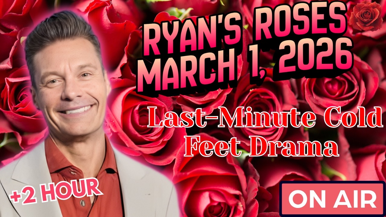 Last-Minute Cold Feet Drama | Ryan's Rose Call