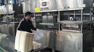 Semi Automatic Sugarcane Pulp Molding Tableware Machine| ROTECHO